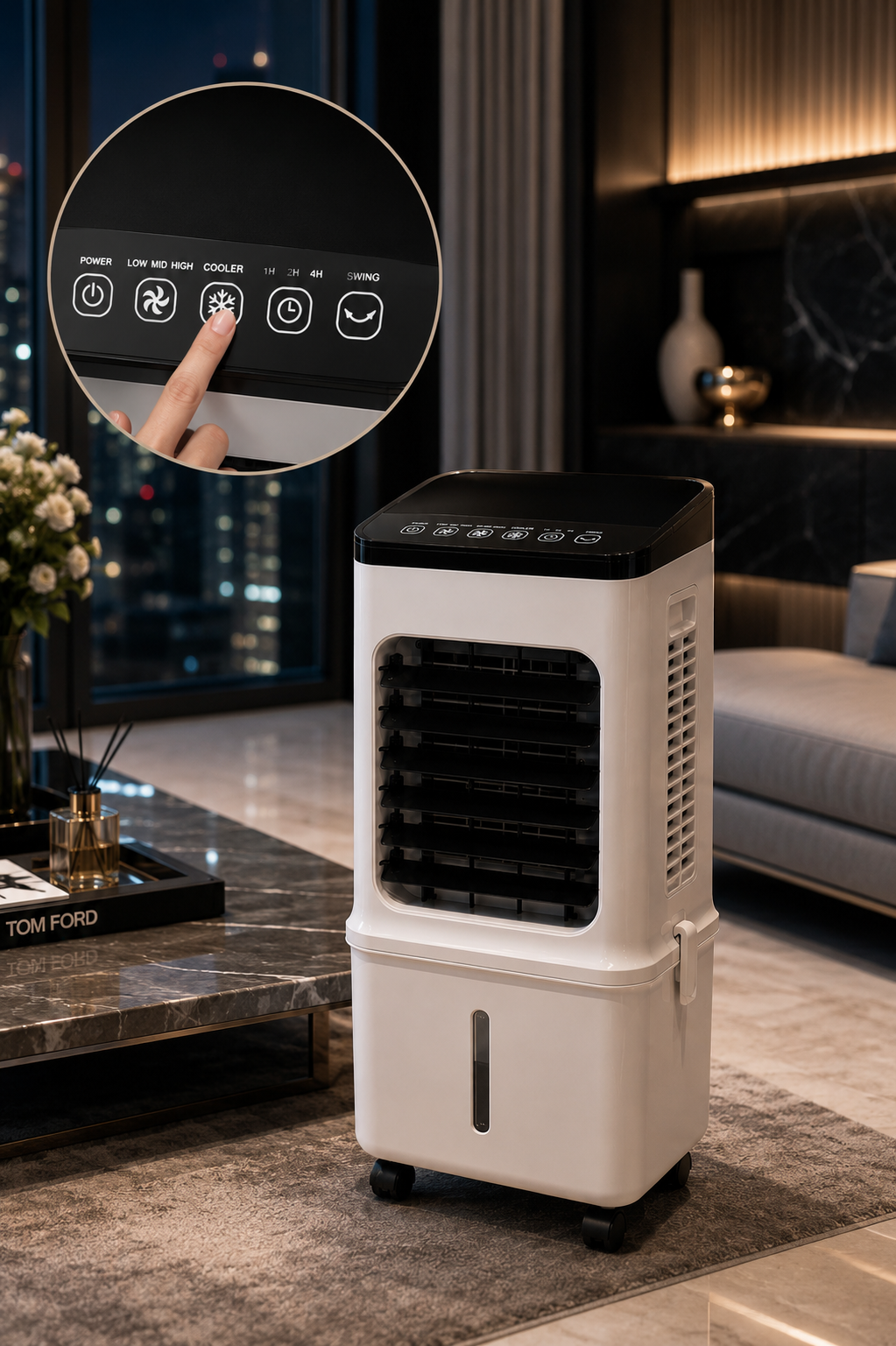 NORVK Aria 4-in-1 — Cooler, Fan, Dehumidifier & Purifier