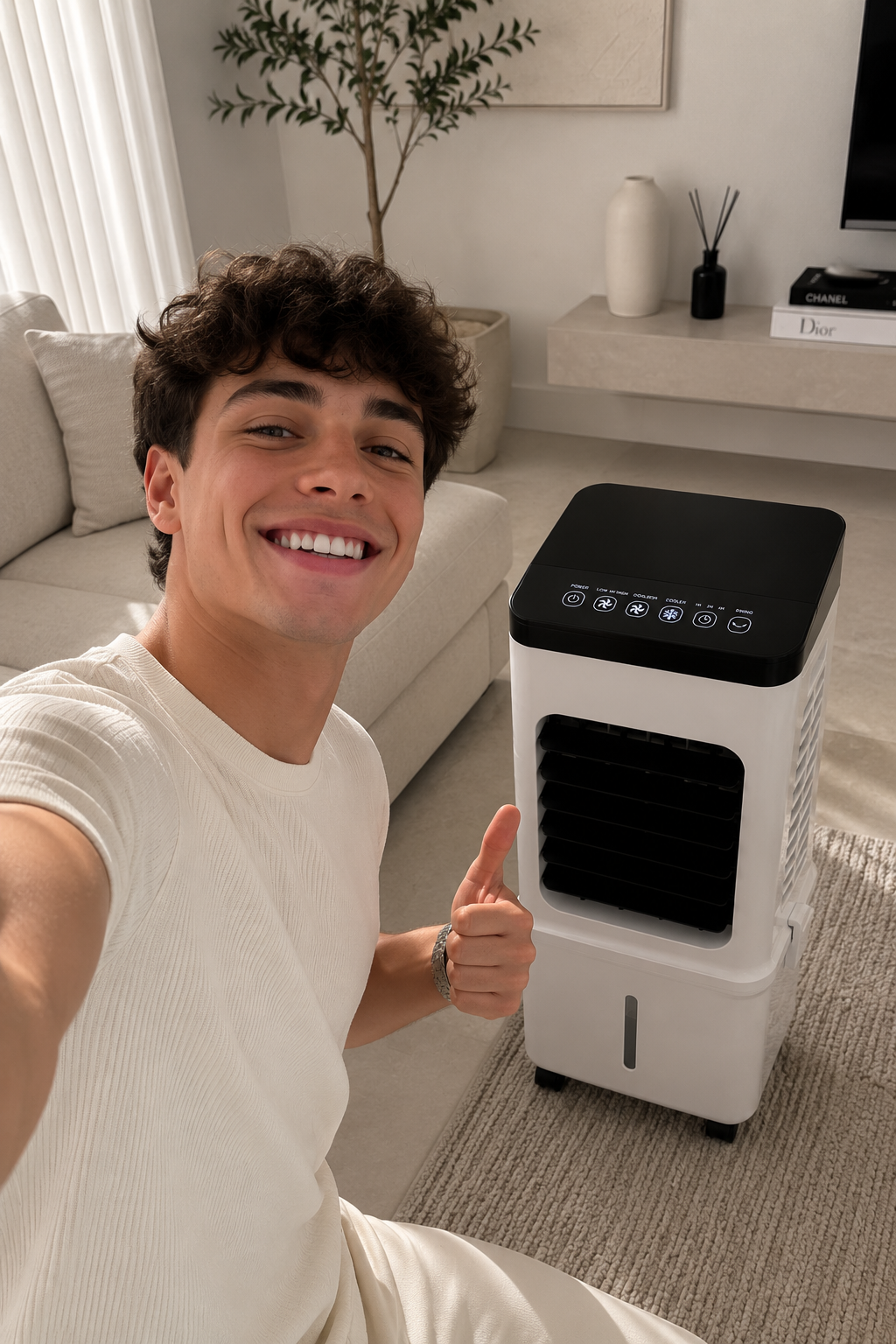 NORVK Aria 4-in-1 — Cooler, Fan, Dehumidifier & Purifier
