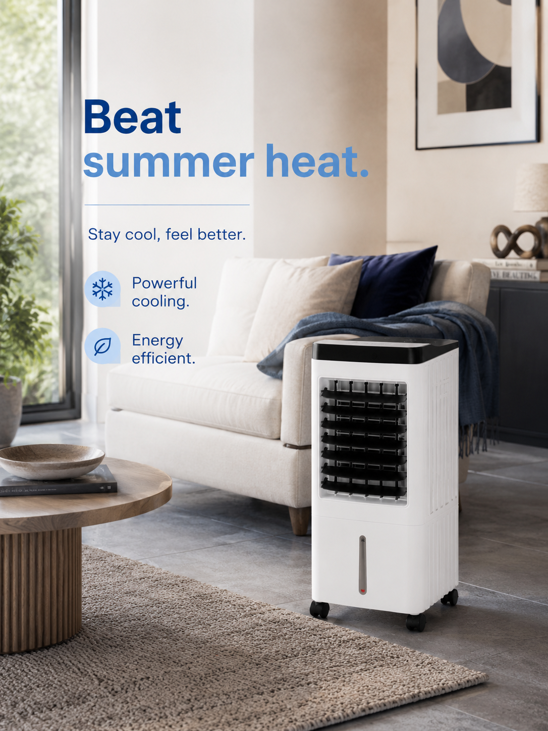 NORVK Breeze Mini — Compact Evaporative Air Cooler