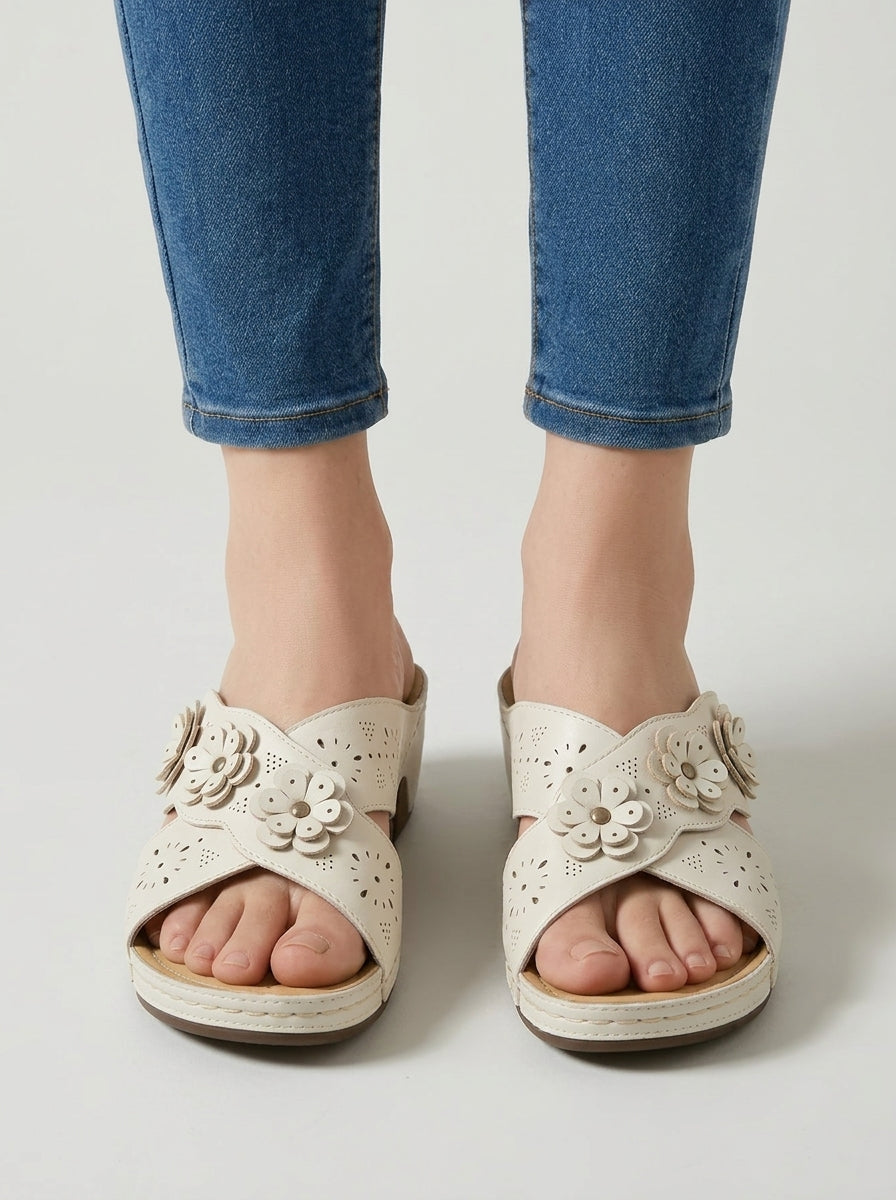 Virelia | Women's Slippers – Soft Slip-On Indoor Slippers, Comfortable House Shoes