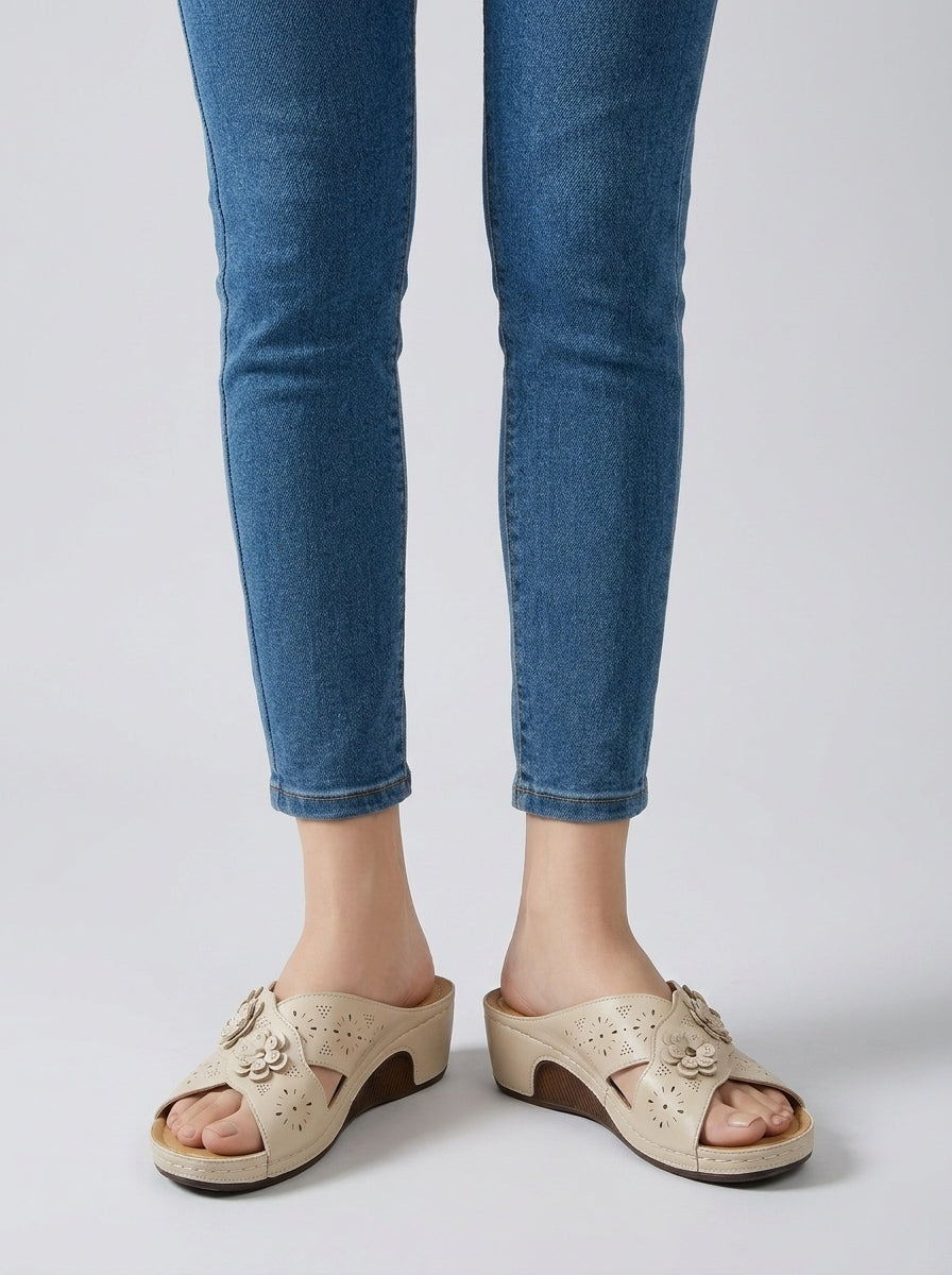 Virelia | Women's Slippers – Soft Slip-On Indoor Slippers, Comfortable House Shoes